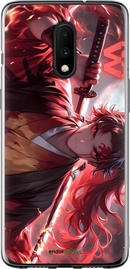 2D пластиковый чехол Аниме воин для OnePlus 7 - 6281t-1740 изображение 