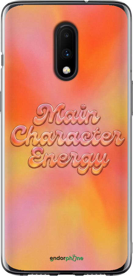 2D пластиковий чехол Aura Gradient Main Character Energy Aesthetic Y2K для OnePlus 7 - 6783t-1740 изображение 