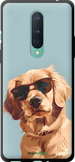 TPU чехол Пес в очках для OnePlus 8 - 6381b-1902 изображение 