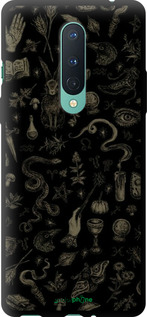 TPU чехол Мистический коллаж с травами и магическими символами для OnePlus 8 - 6428b-1902 изображение 
