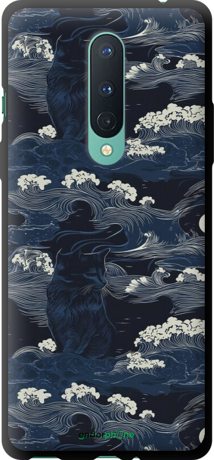 TPU чехол Морская тематика в стиле арт-деко для OnePlus 8 - 6520b-1902 изображение 