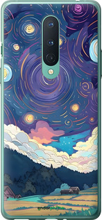 2D пластиковий чехол Креативний арт для OnePlus 8 - 6322t-1902 изображение 