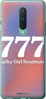 2D пластиковый чехол 'Aesthetic Aura Gradient 777 Lucky Energy' для OnePlus 8 изображение 6