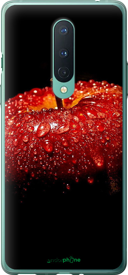 Силиконовый чехол Яблоко для OnePlus 8 - 6022u-1902 изображение 