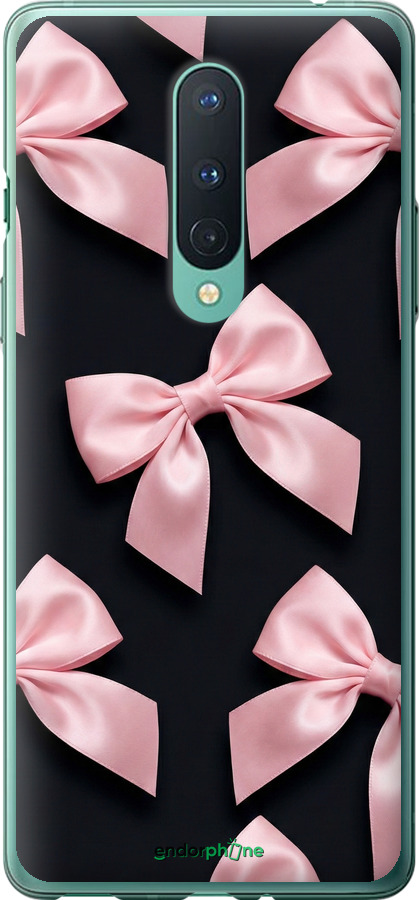 2D пластиковый чехол Coquette Ribbons Dark Coquette для OnePlus 8 - 6767t-1902 изображение 