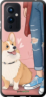 TPU чехол Корги 3 для OnePlus 9 - 6707b-2249 изображение 
