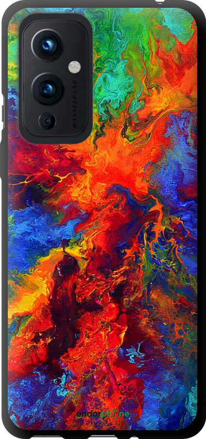 TPU чехол Акварель на холсте для OnePlus 9 - 4150b-2249 изображение 