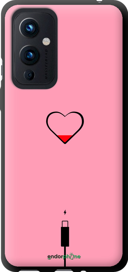 TPU чехол Подзарядка сердца1 для OnePlus 9 - 4275b-2249 изображение 