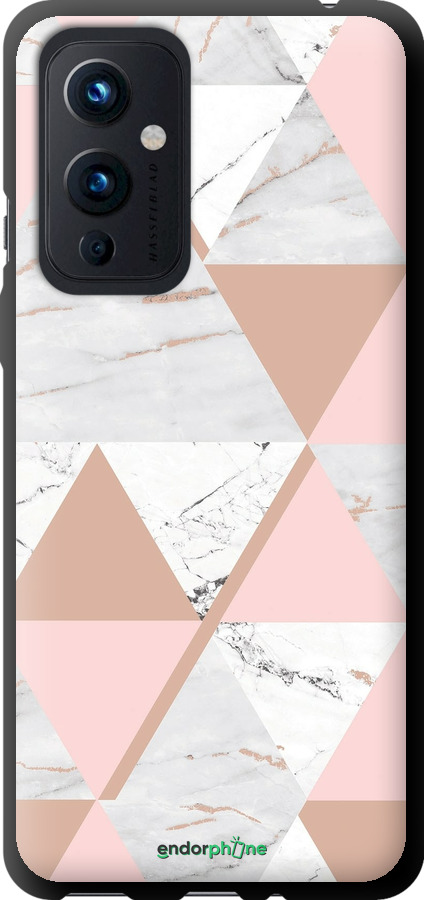 TPU чехол Мраморная симметрия для OnePlus 9 - 4344b-2249 изображение 