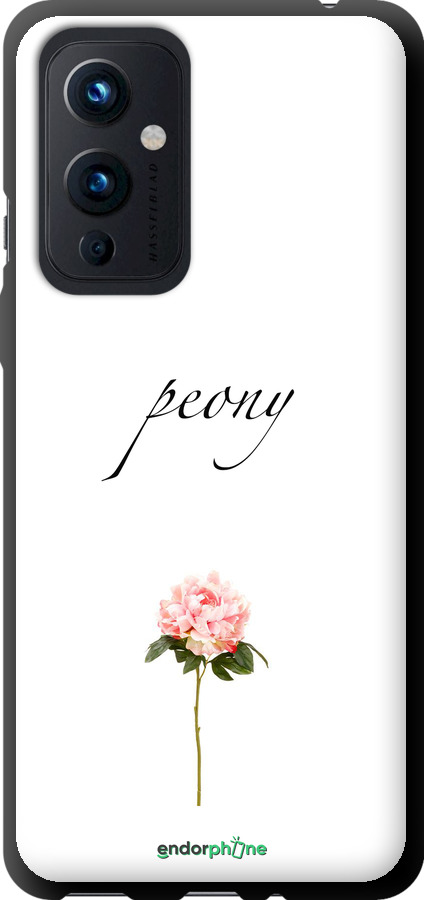 TPU чехол Півонія для OnePlus 9 - 4366b-2249 изображение 
