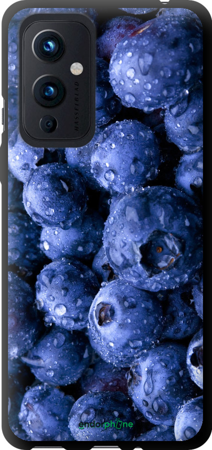 TPU чехол Голубика для OnePlus 9 - 4459b-2249 изображение 