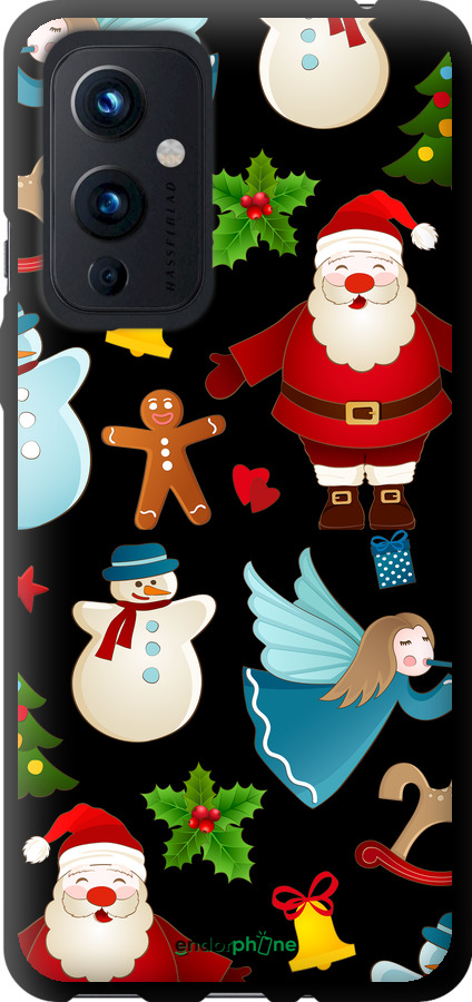 TPU чехол Новорічний 1 для OnePlus 9 - 4614b-2249 изображение 