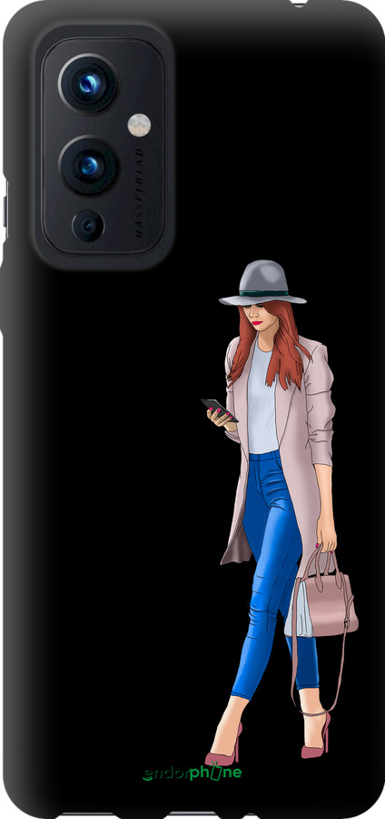 TPU чехол Девушка 1 для OnePlus 9 - 4751b-2249 изображение 
