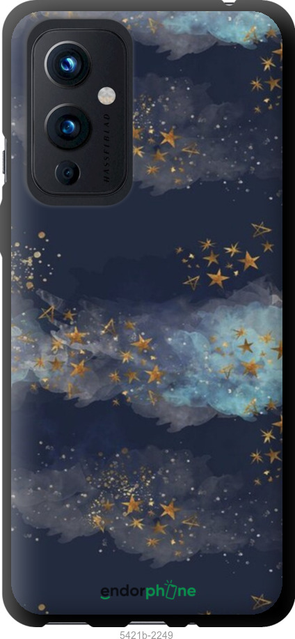 TPU чехол Ніч золоті зірки для OnePlus 9 - 5421b-2249 изображение 