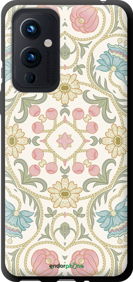 TPU чехол Квітковий орнамент v2 для OnePlus 9 - 5513b-2249 изображение 
