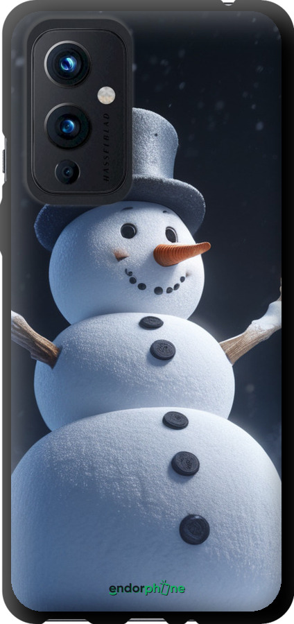 TPU чехол Снеговик для OnePlus 9 - 5826b-2249 изображение 