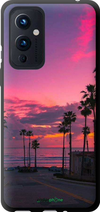 TPU чехол Пальмы для OnePlus 9 - 5873b-2249 изображение 