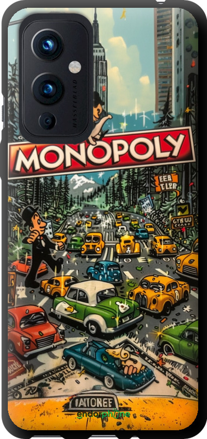 TPU чехол Міський драйв Monopoly для OnePlus 9 - 6088b-2249 изображение 