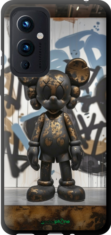 TPU чехол Bronze kaws v2 для OnePlus 9 - 6098b-2249 изображение 