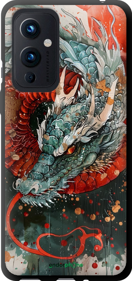 TPU чехол Стихия огня для OnePlus 9 - 6101b-2249 изображение 