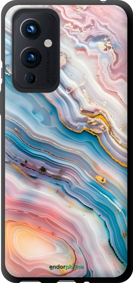 TPU чехол Мрамор красивый для OnePlus 9 - 6376b-2249 изображение 