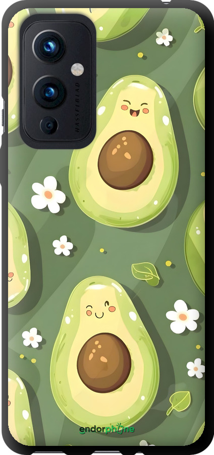 TPU чехол Авокадо для OnePlus 9 - 6380b-2249 изображение 