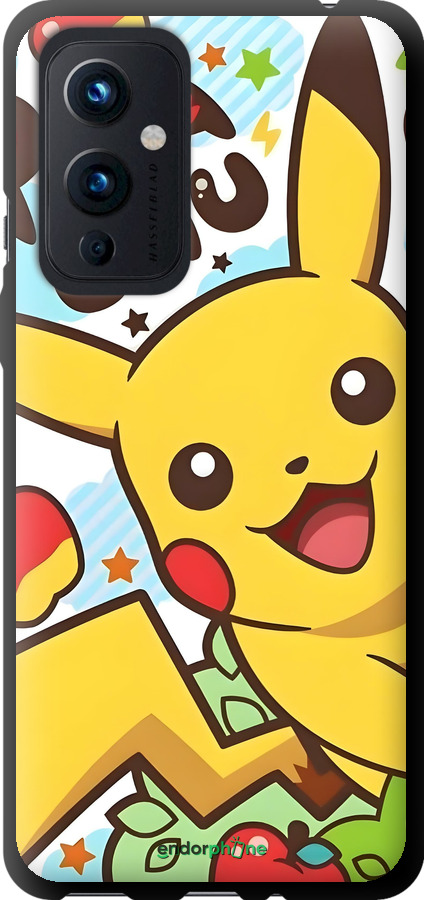 TPU чехол Пикачу 2 для OnePlus 9 - 6391b-2249 изображение 