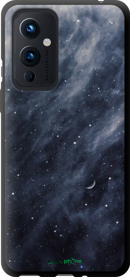 TPU чехол Голубые облака, Голубая луна для OnePlus 9 - 6398b-2249 изображение 