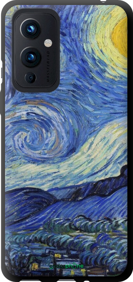 TPU чехол «Звездная ночь» Винсента Ван Гога для OnePlus 9 - 6433b-2249 изображение 