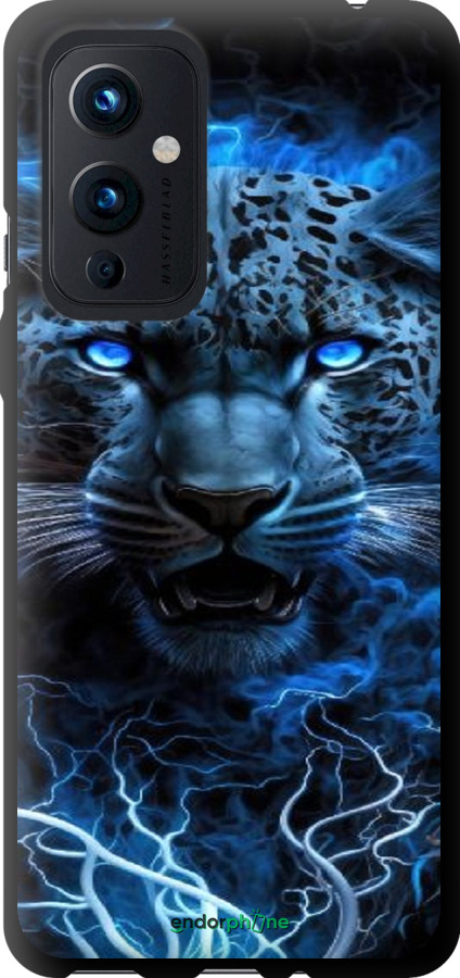 TPU чехол Крижаний леопард для OnePlus 9 - 6460b-2249 изображение 