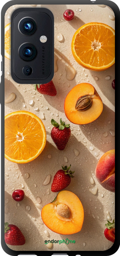 TPU чехол Фрукты 3 для OnePlus 9 - 6703b-2249 изображение 