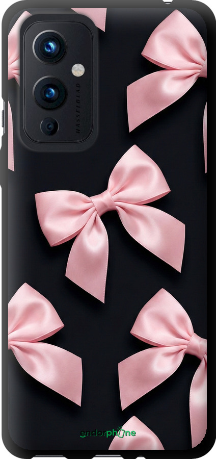 TPU чехол Coquette Ribbons Dark Coquette для OnePlus 9 - 6767b-2249 изображение 
