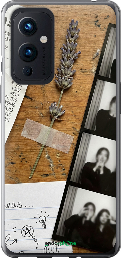Силиконовый чехол Aesthetic Scrapbook Collage для OnePlus 9 - 6773u-2249 изображение 