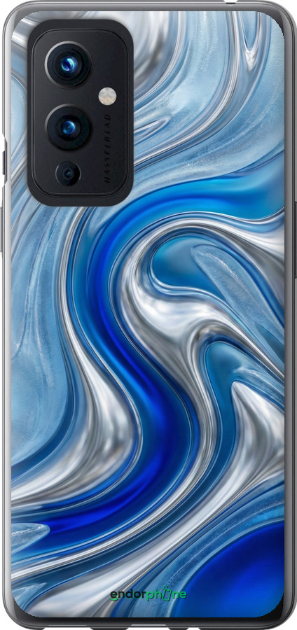 Силіконовий чехол Liquid Chrome для OnePlus 9 - 6781u-2249 изображение 