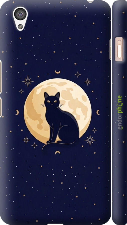 3D пластиковый матовый чехол Cute Cat Celestial/Witchy для OnePlus X - 6787m-385 изображение 