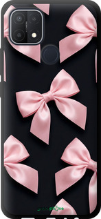 TPU чехол Coquette Ribbons Dark Coquette для Oppo A15s - 6767b-2527 изображение 