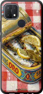 TPU чехол Vintage Sardine Tin Phone для Oppo A15s - 6772b-2527 изображение 