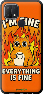 TPU чехол Funny Cat для Oppo A15s - 6786b-2527 изображение 