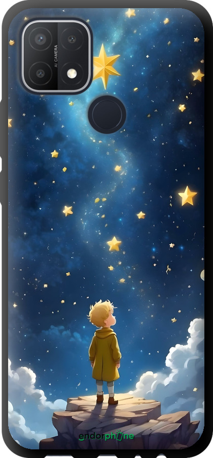 TPU чехол Маленький принц для Oppo A15s - 6326b-2527 изображение 