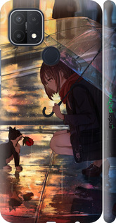 3D пластиковый матовый чехол Anime для Oppo A15s - 6609m-2527 изображение 