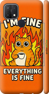 3D пластиковый матовый чехол 'Funny Cat' для Oppo A15 изображение 7