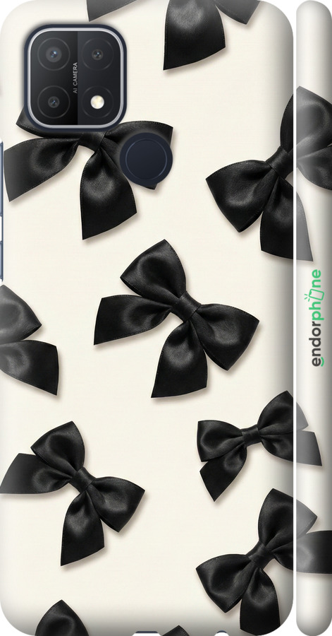 3D пластиковий матовий чехол Dark Coquette для Oppo A15s - 6765m-2527 изображение 