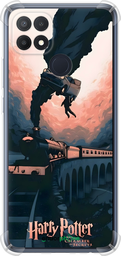 Силикон с усиленными углами чехол Гарри Поттер для Oppo A15s - 6331sp-2527 изображение 