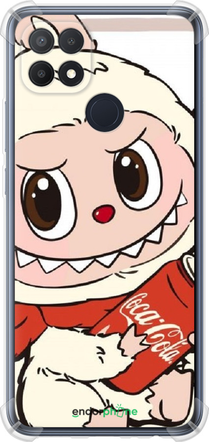 Силіконовий протиударний с посиленими кутами чехол № 6738 для Oppo A15s - 6738sp-2527 изображение 