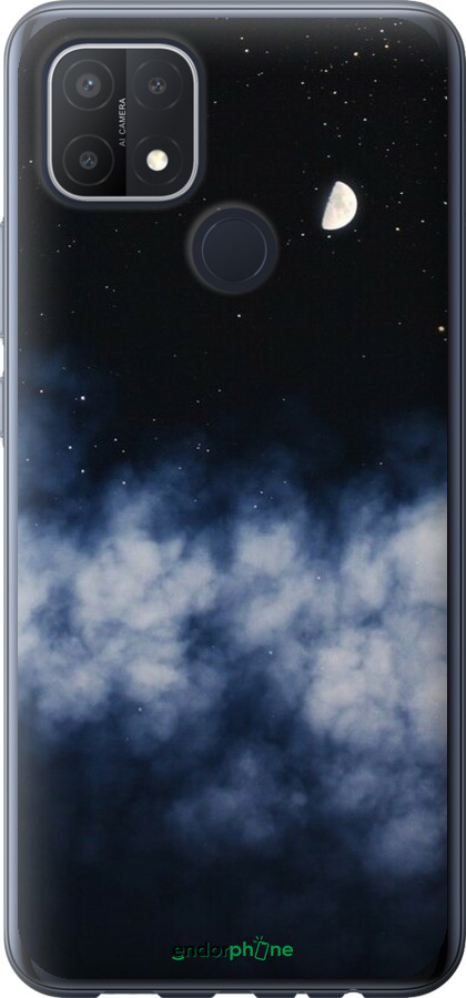 Силиконовый чехол Ночное небо для Oppo A15 - 6450u-2119 изображение 