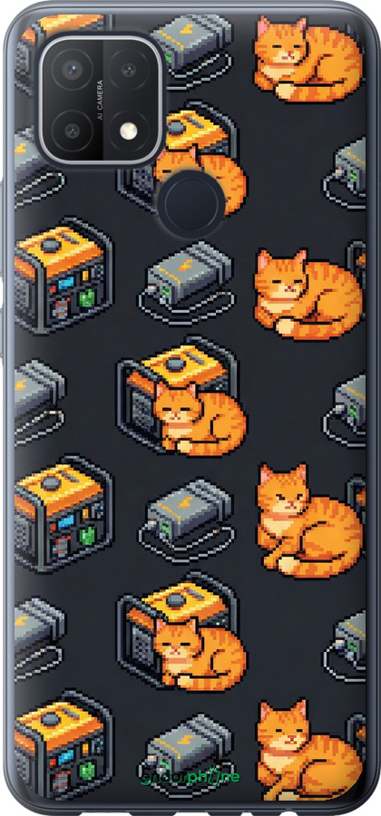 Силіконовий чехол Autonomous Zone для Oppo A15s - 6771u-2527 изображение 