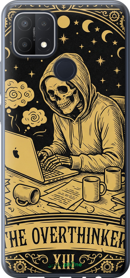 Силиконовый чехол The Overthinker для Oppo A15s - 6774u-2527 изображение 