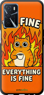 TPU чехол Funny Cat для Oppo A54s - 6786b-3473 изображение 