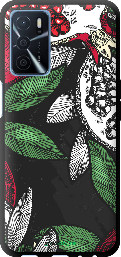 TPU чехол Гранат для Oppo A16 - 4692b-2469 изображение 