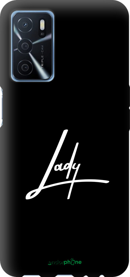 TPU чехол Lady 2 для Oppo A16 - 4867b-2469 изображение 